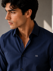 Navy Blue Premium Shirt