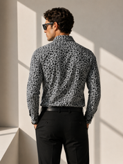 Printed shirt with an edge