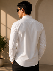 Classic White  Fit shirt