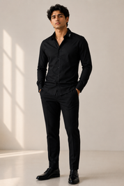 Classic black Fit shirt