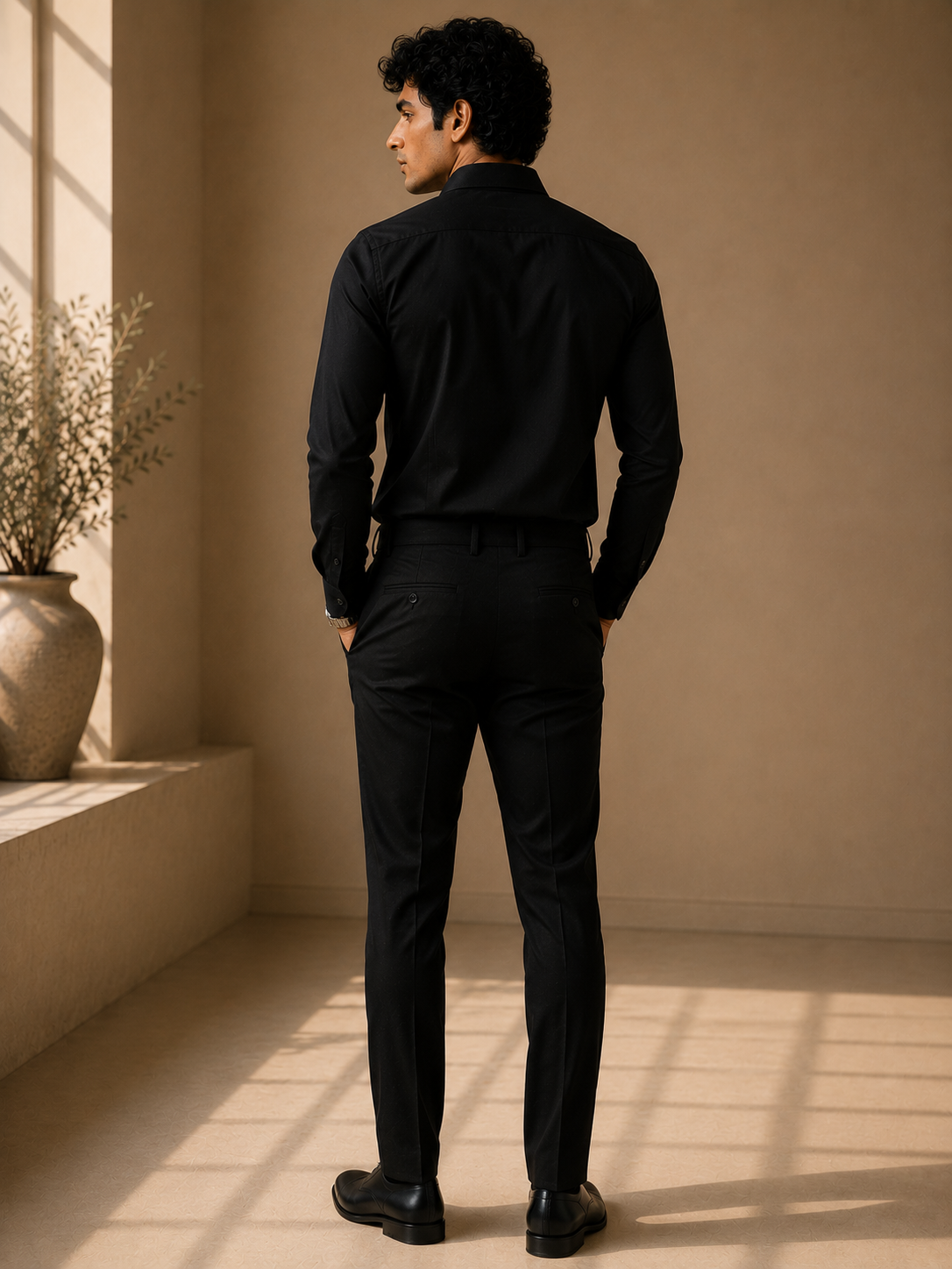 Classic black shirt