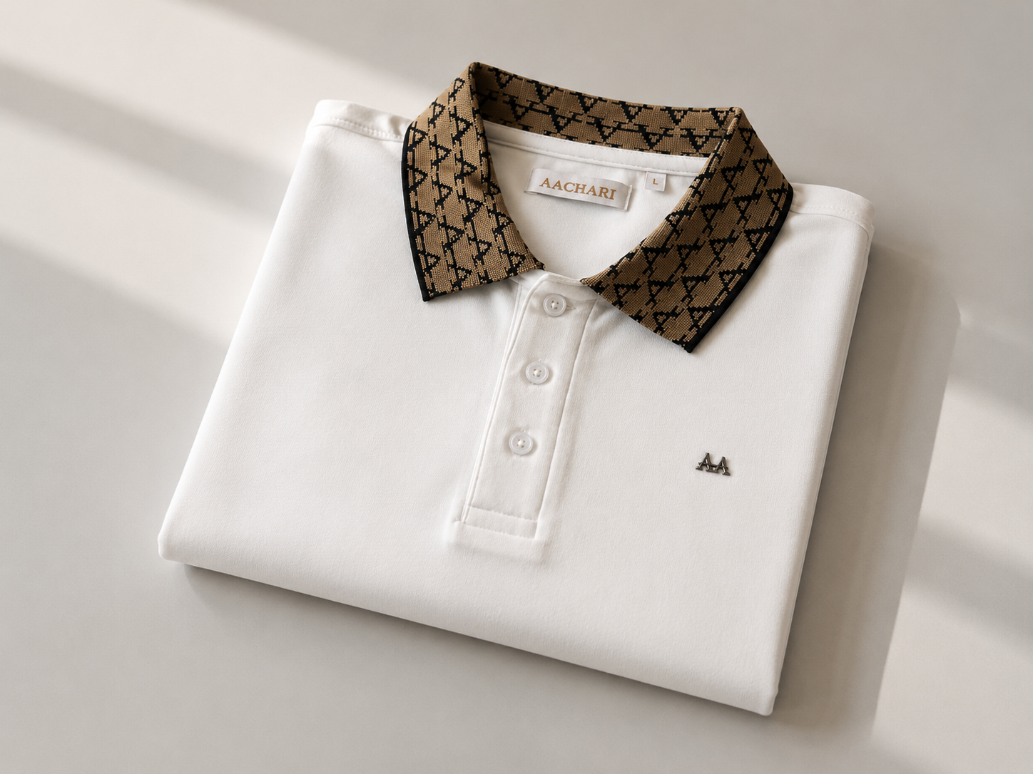 Signature White Polo