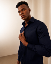 Slim Fit Navy blue Shirt