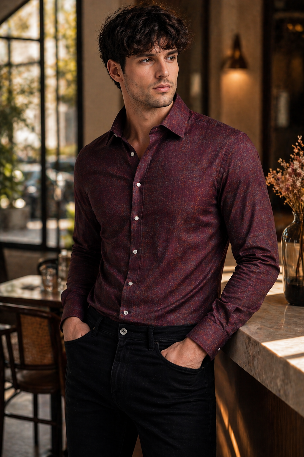 Rust Texture Shirt