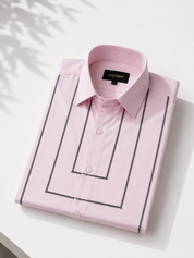 Layered Embroidery Shirt