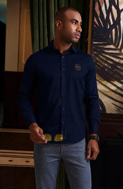 Signature Navy Blue Shirt