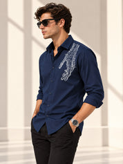 The Outline Embroidered Shirt