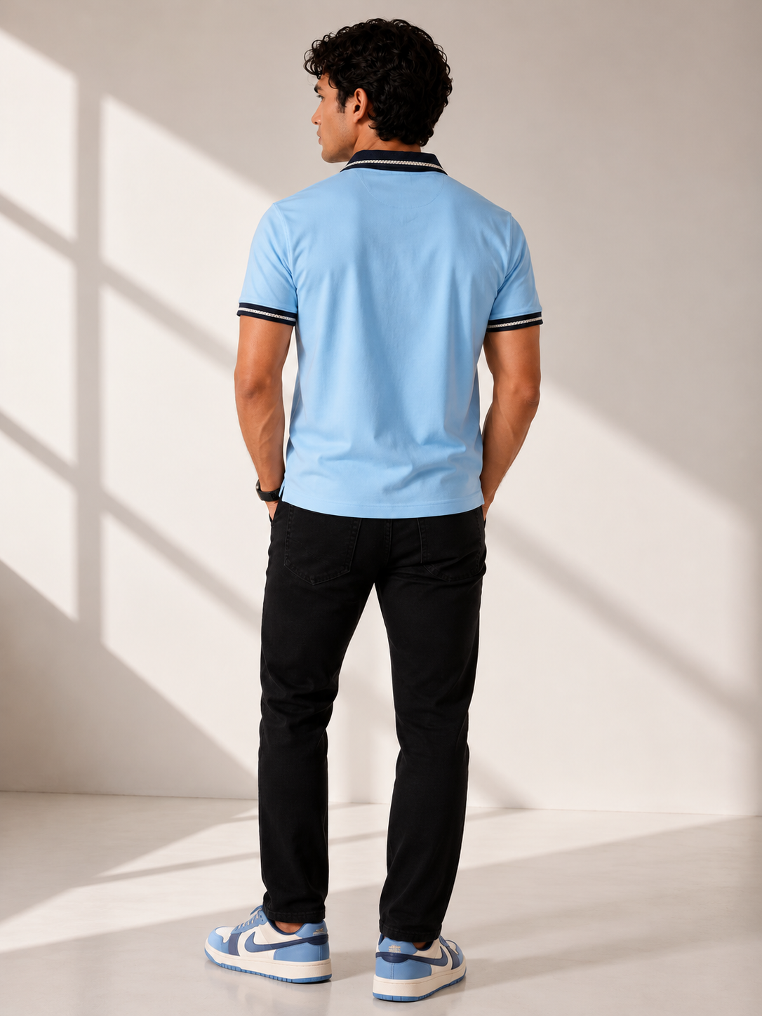 Sky Blue  polo
