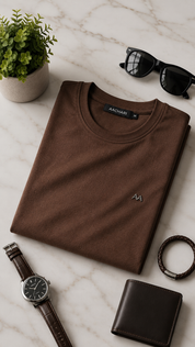 Brown regular tshirt