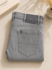 Grey Denim Slim Fit