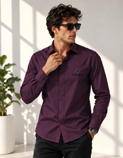 Wine  Classic Full Shirt