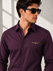 Redefined Men's Wine Shirt
