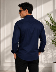 Classic Navy Blue Shirt