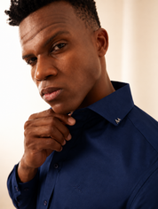 Slim Fit Navy blue Shirt