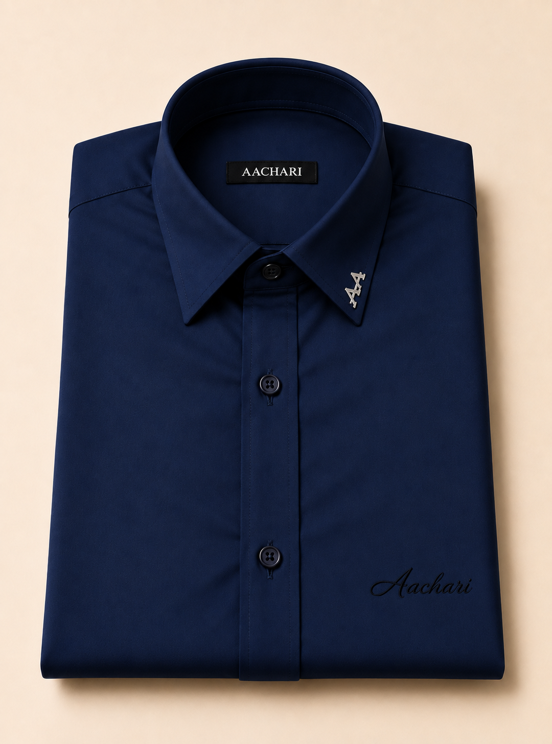 Slim Fit Navy blue Shirt