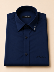Slim Fit Navy blue Shirt