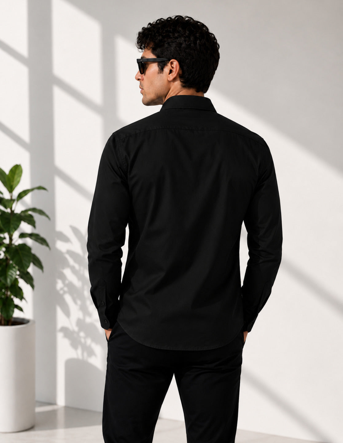 Black Signature Casual Shirt