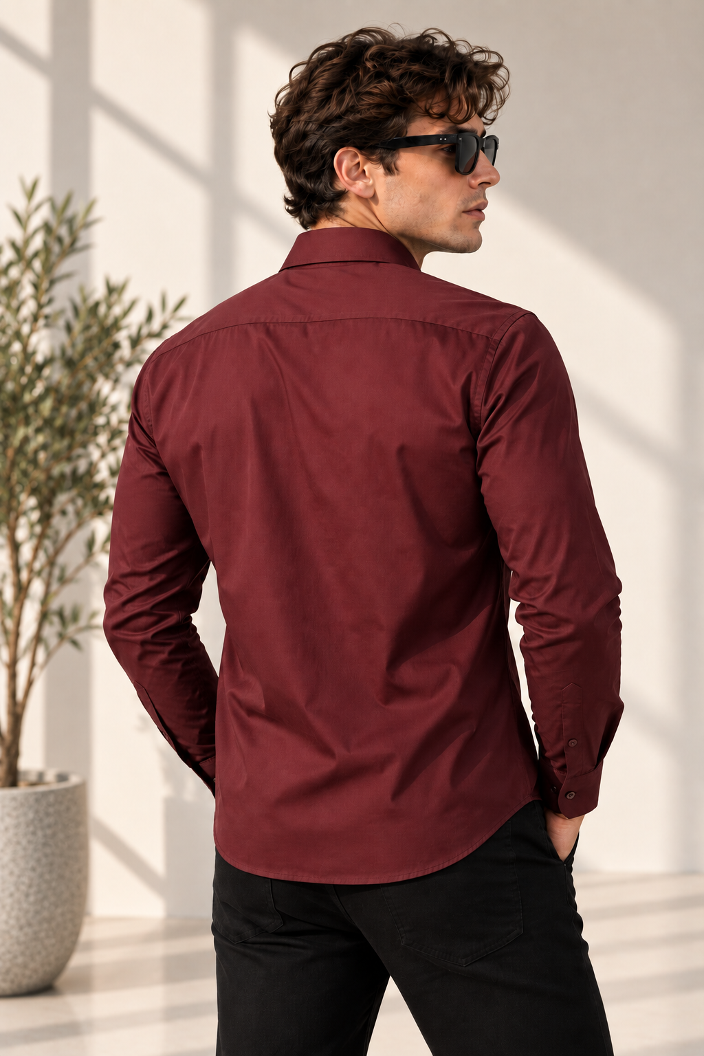 Signature Maroon Premium Shirt