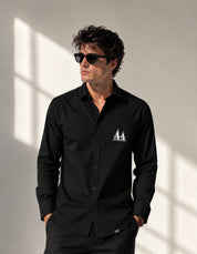 Classic Style Black Shirt