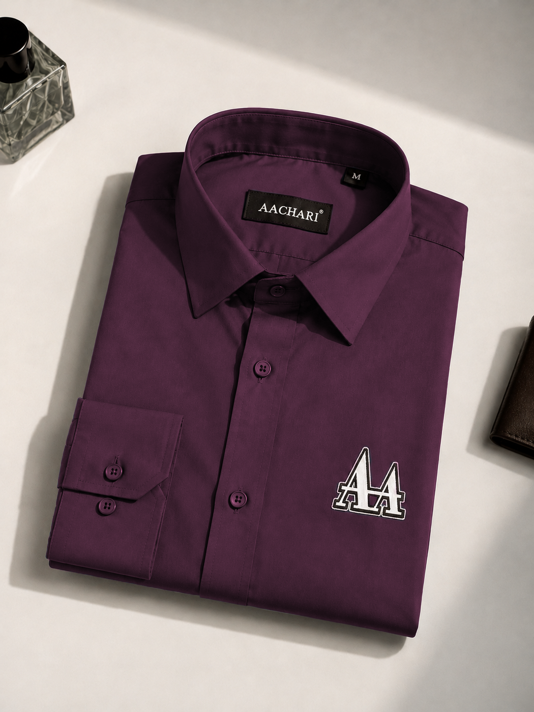 Wine Full Sleeves Shirt
