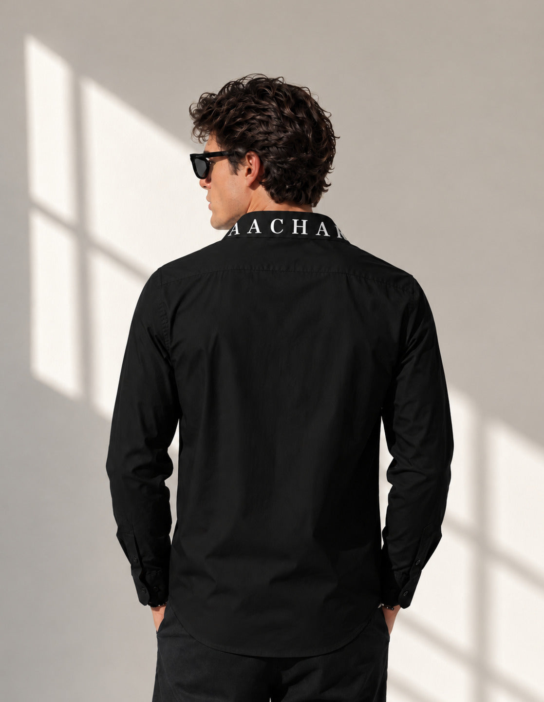 Classic Style Black Shirt