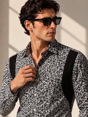 Over the shoulder Printed shirt