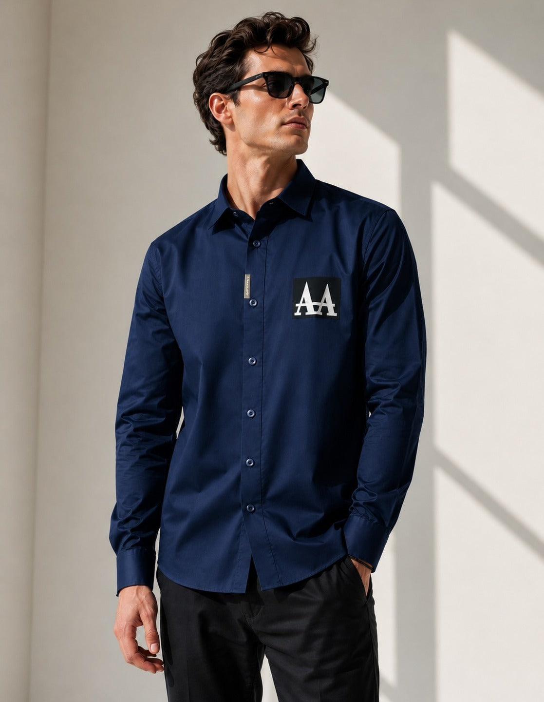 Timeless Elegant blue Shirt