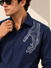 The Outline Embroidered Shirt