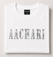 Aachari Men's Casual White T-shirt