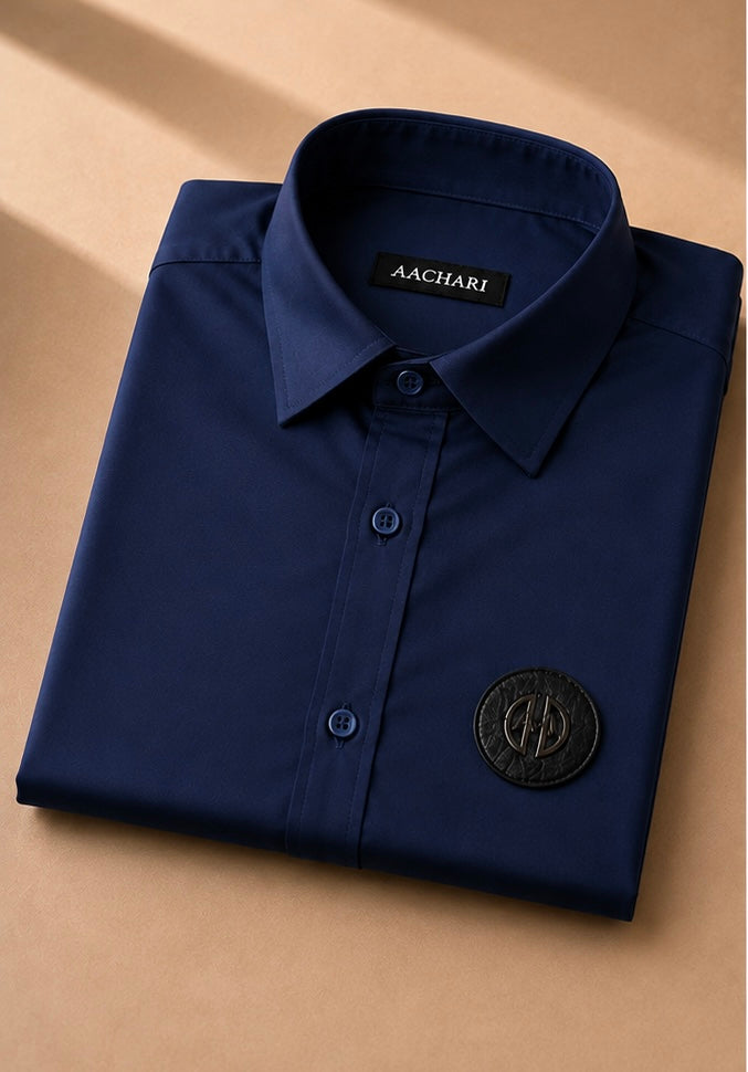 Signature Navy Blue Shirt