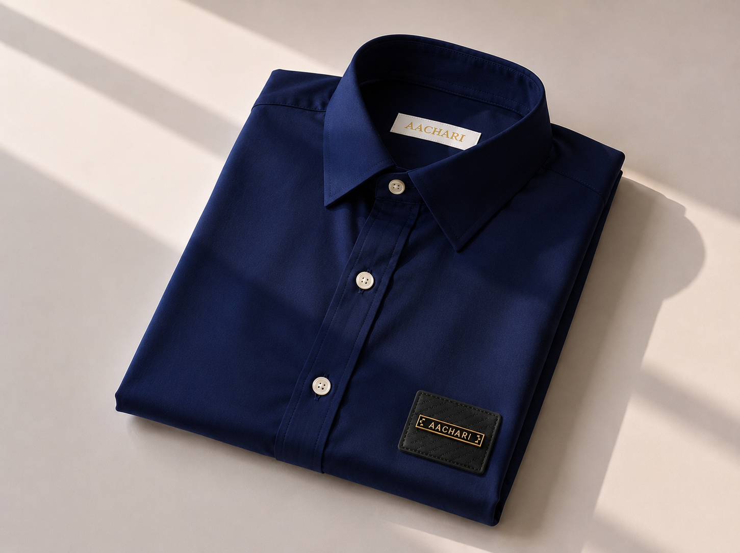 Full Sleeve Navy blue Shirt