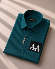 Timeless Elegant green Shirt