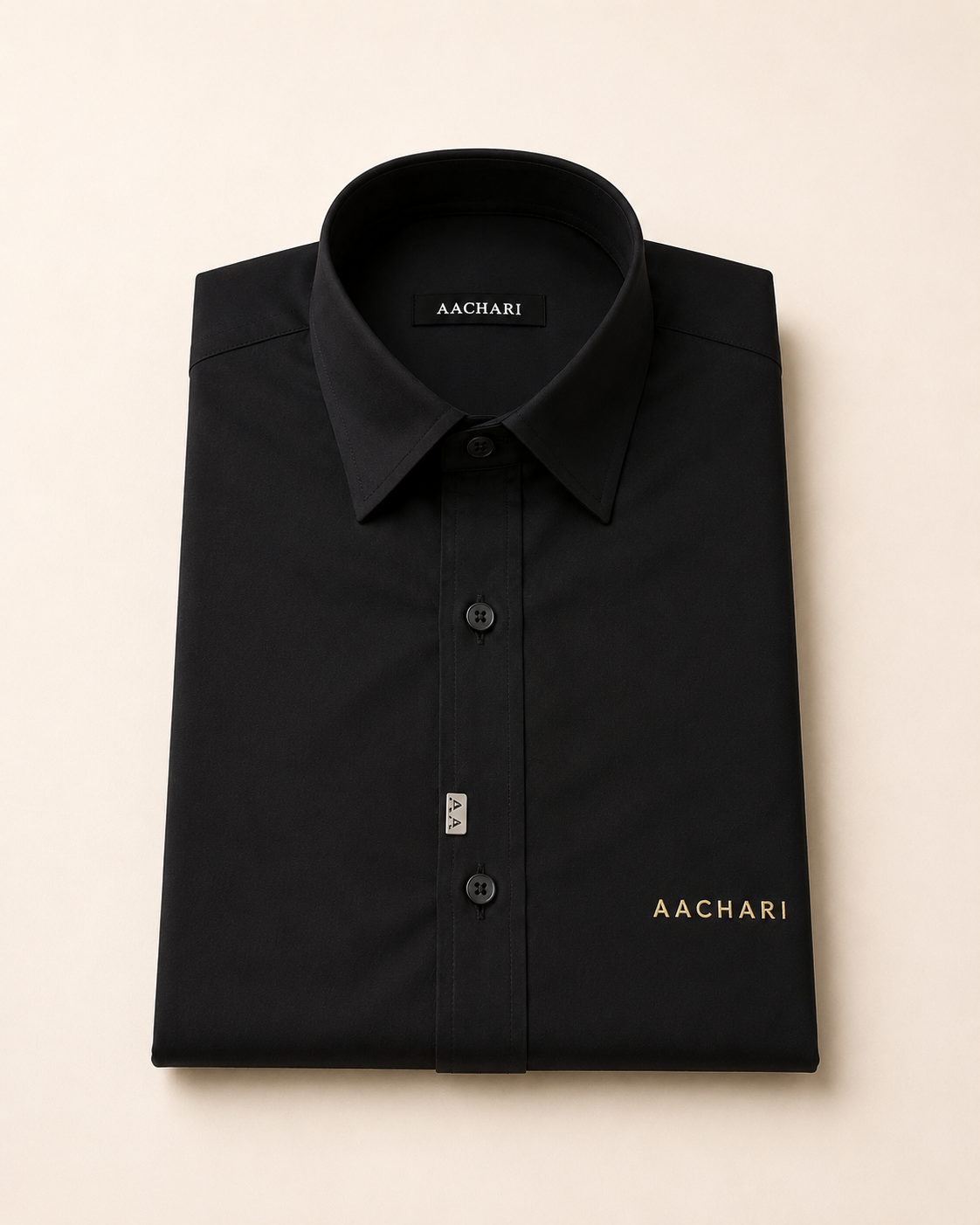 Aachari Signature Spark Black Shirt