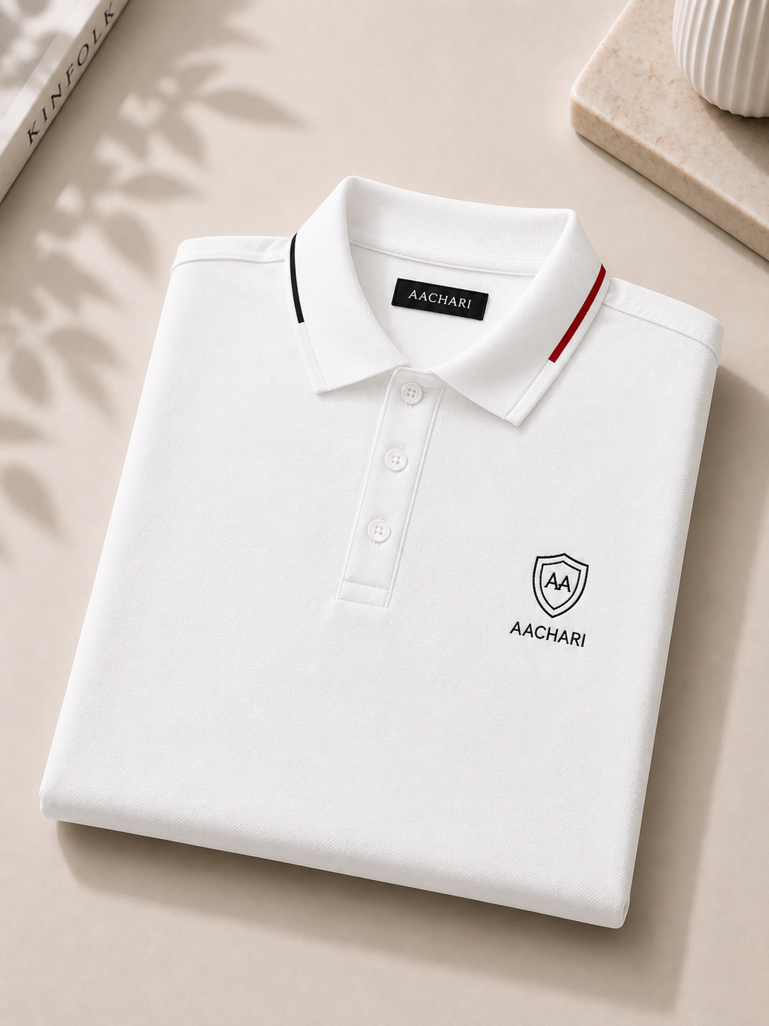 White Premium Polo