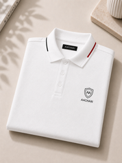 White Premium Polo