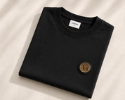Gold Emblem Black T-Shirt