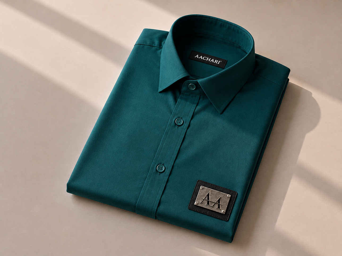 Signature Teal Luxury Shirt