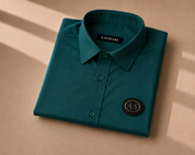 Classic Full Sleeve Teal Shirt