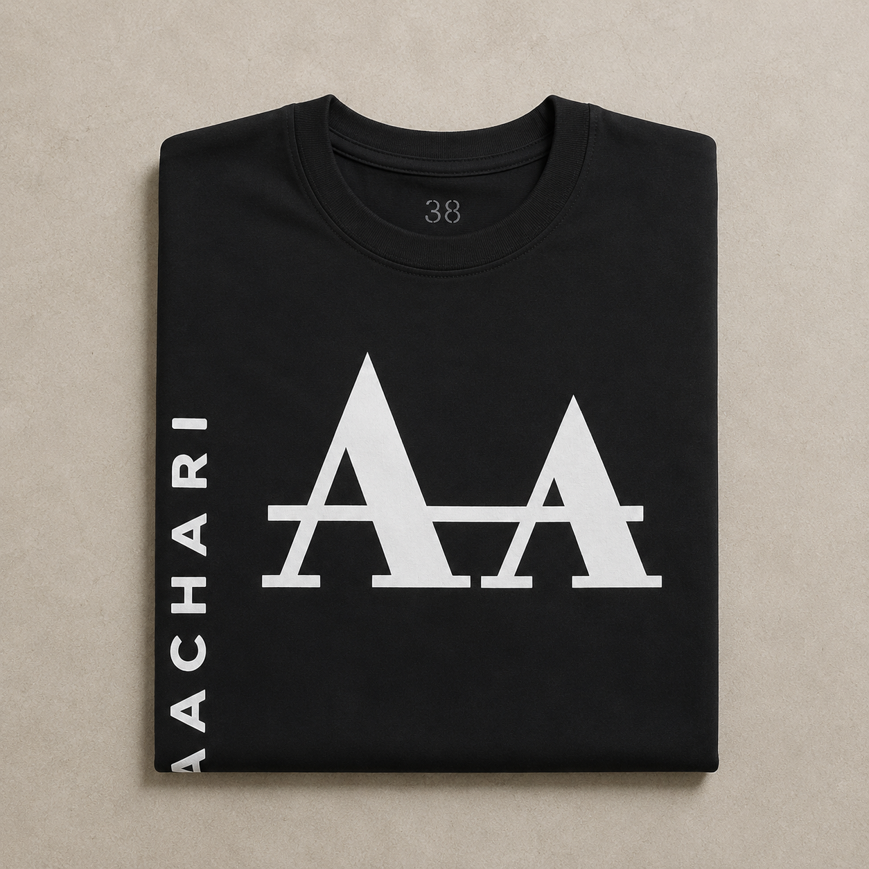 Radiant Glow Black T Shirt