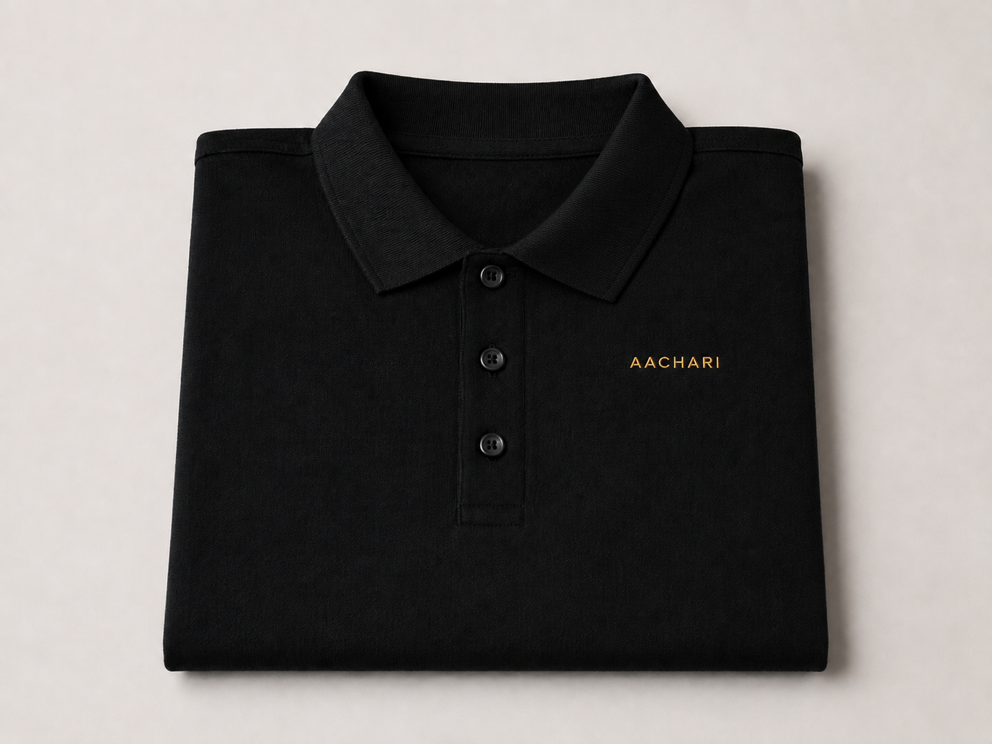 Black Classic Polo