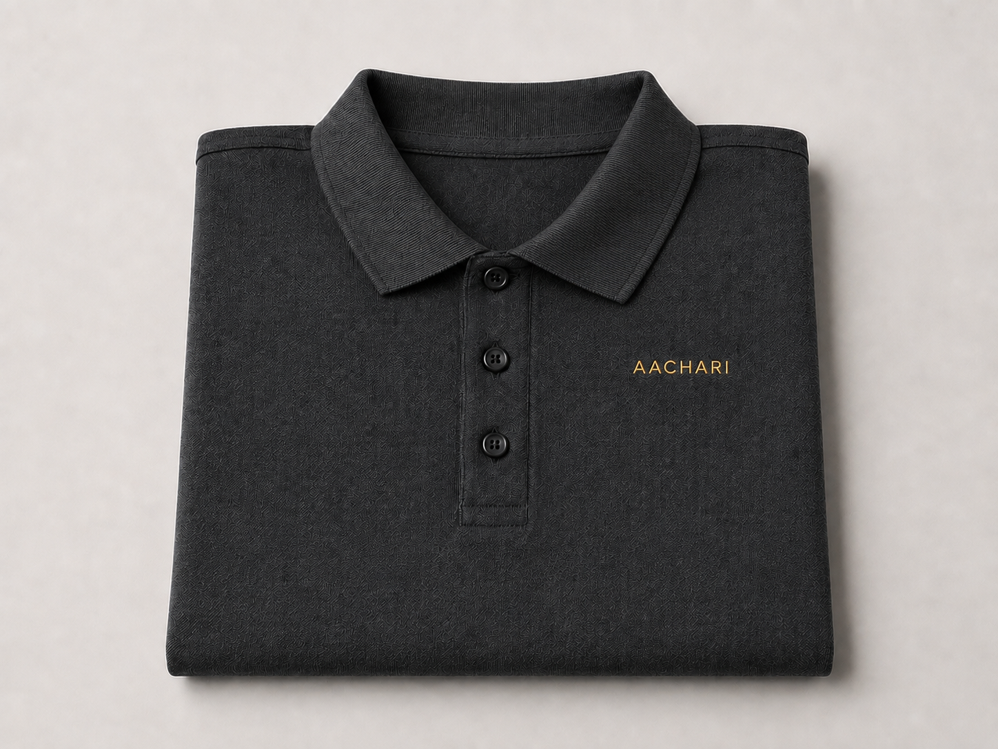 Grey Classic Polo