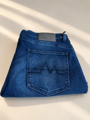 Blue Wash Straight Fit