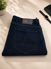 Dark Blue Straight Fit