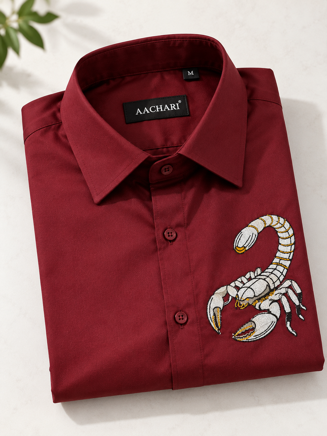 Scorpio Maroon Shirt