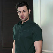 Deep Green Slim Fit Shirt
