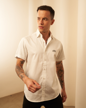 White Classic Half sleeve shirt