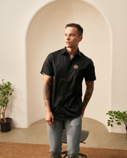 Black Royale Shirt – Golden Logo