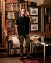 Premium Black Polo T-Shirt | AACHARI