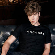 Classic Black T-shirt with Neon Green Tint