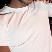 Classic White T-shirt with Neon Green Tint